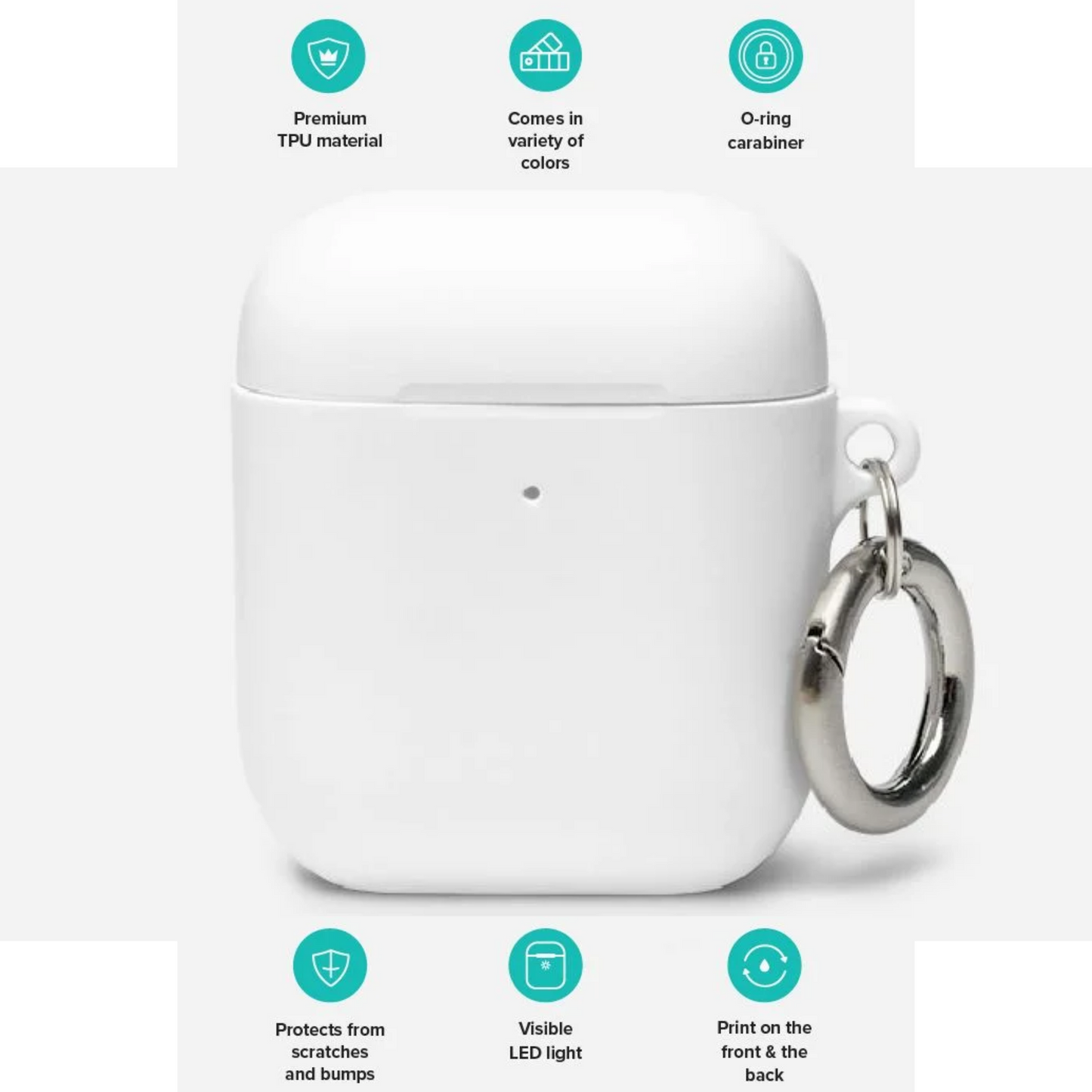 Custom Rubber AirPods Case