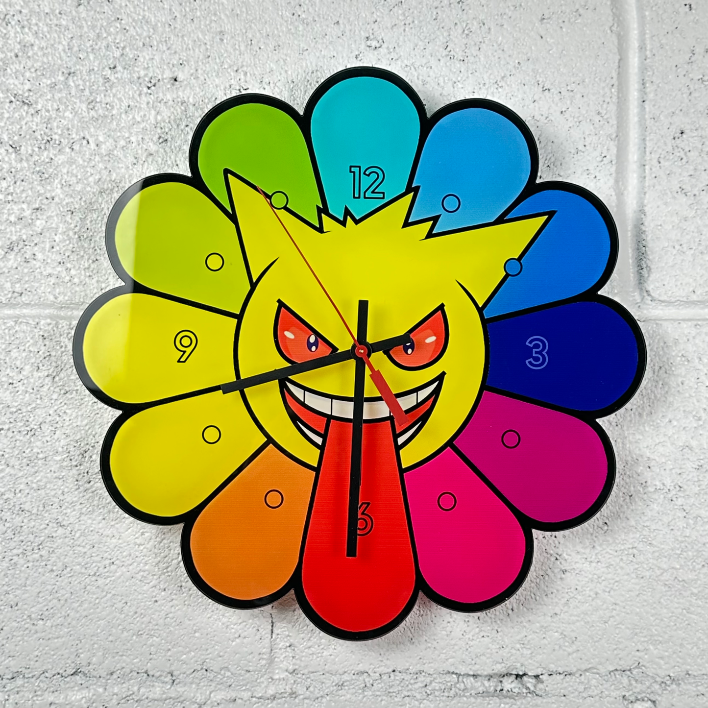 Custom Plexiglass Clock Art