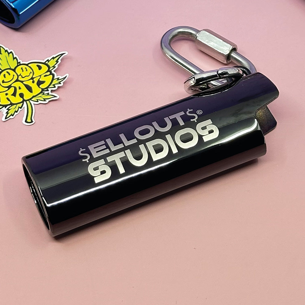 Custom Stainless Steel BIC Lighter Case Sleeve