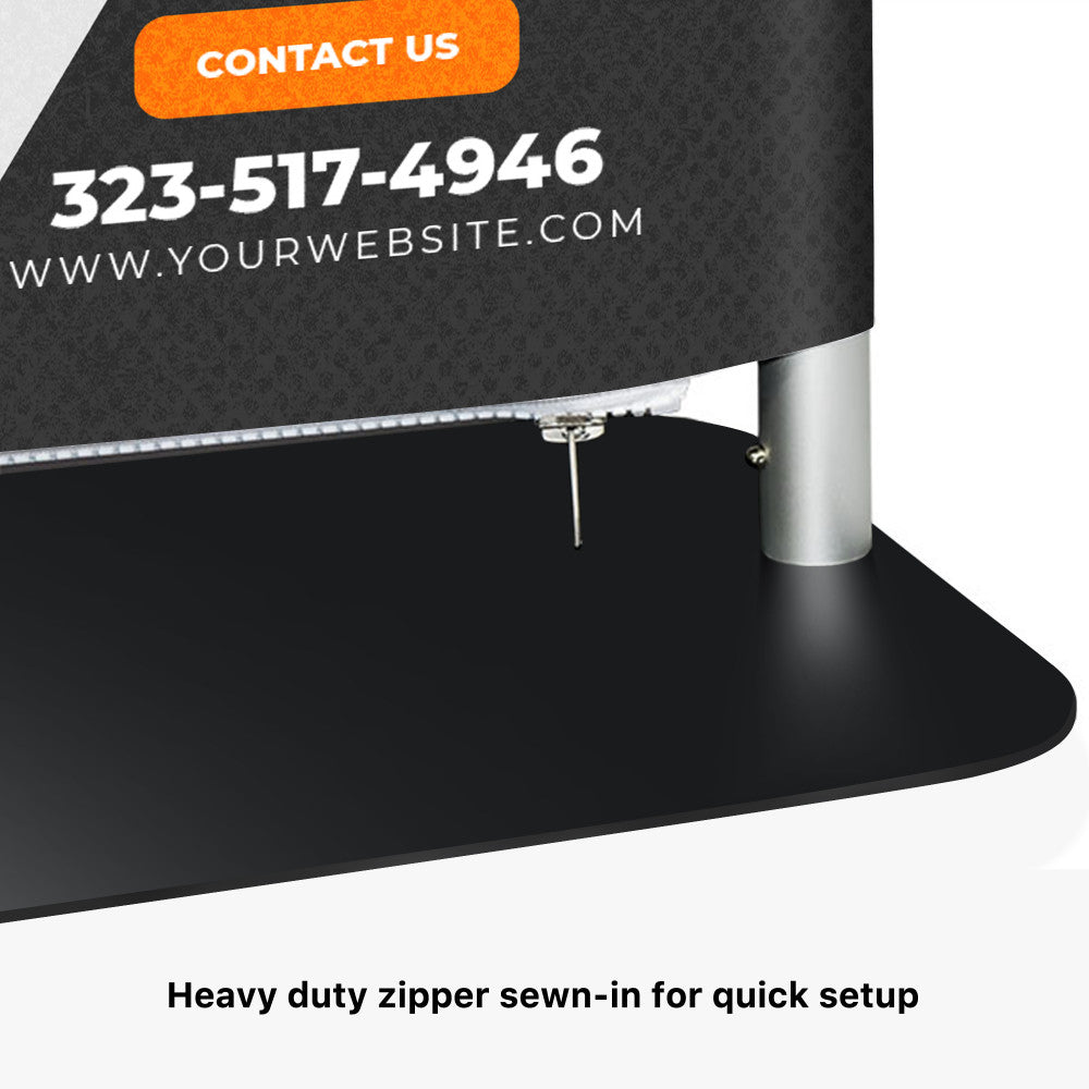 Custom Tension Fabric Display Stand