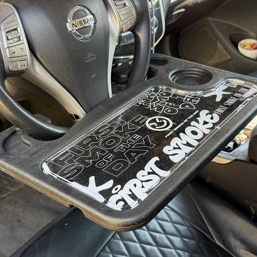 Custom Car Steering Wheel Tray