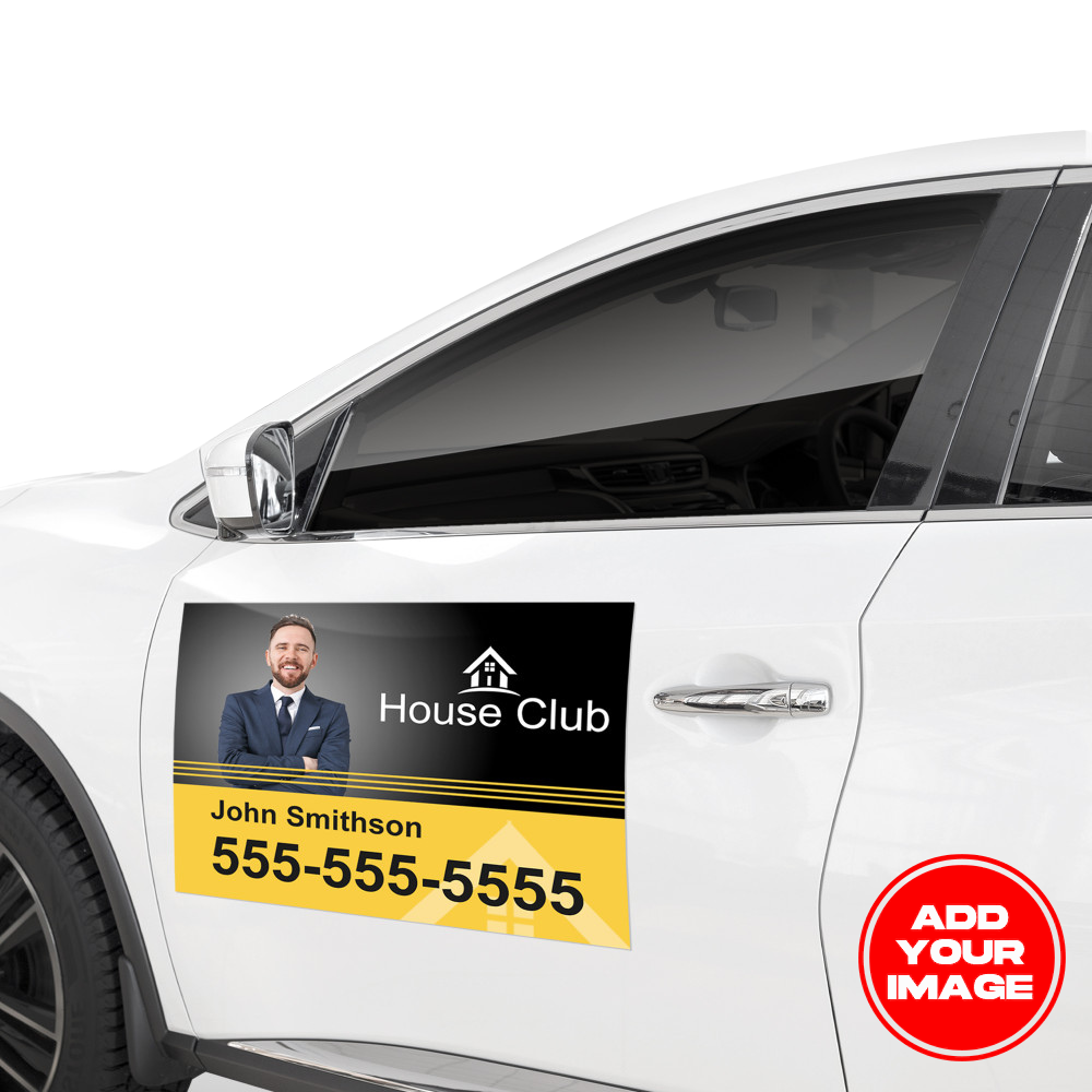 Custom Matte Car Magnet