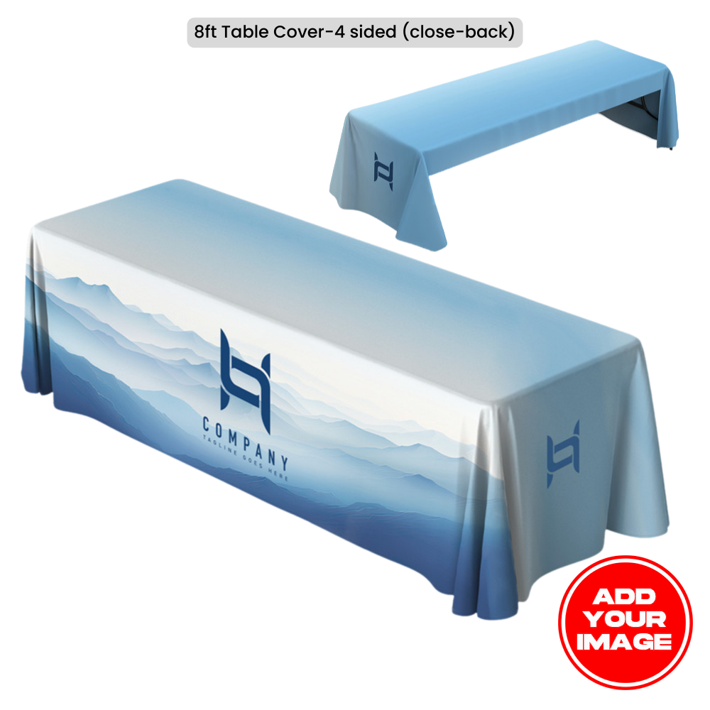Custom 8ft Table Cover