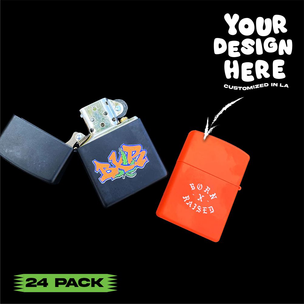 (24 PACK) Custom Zippo Lighter