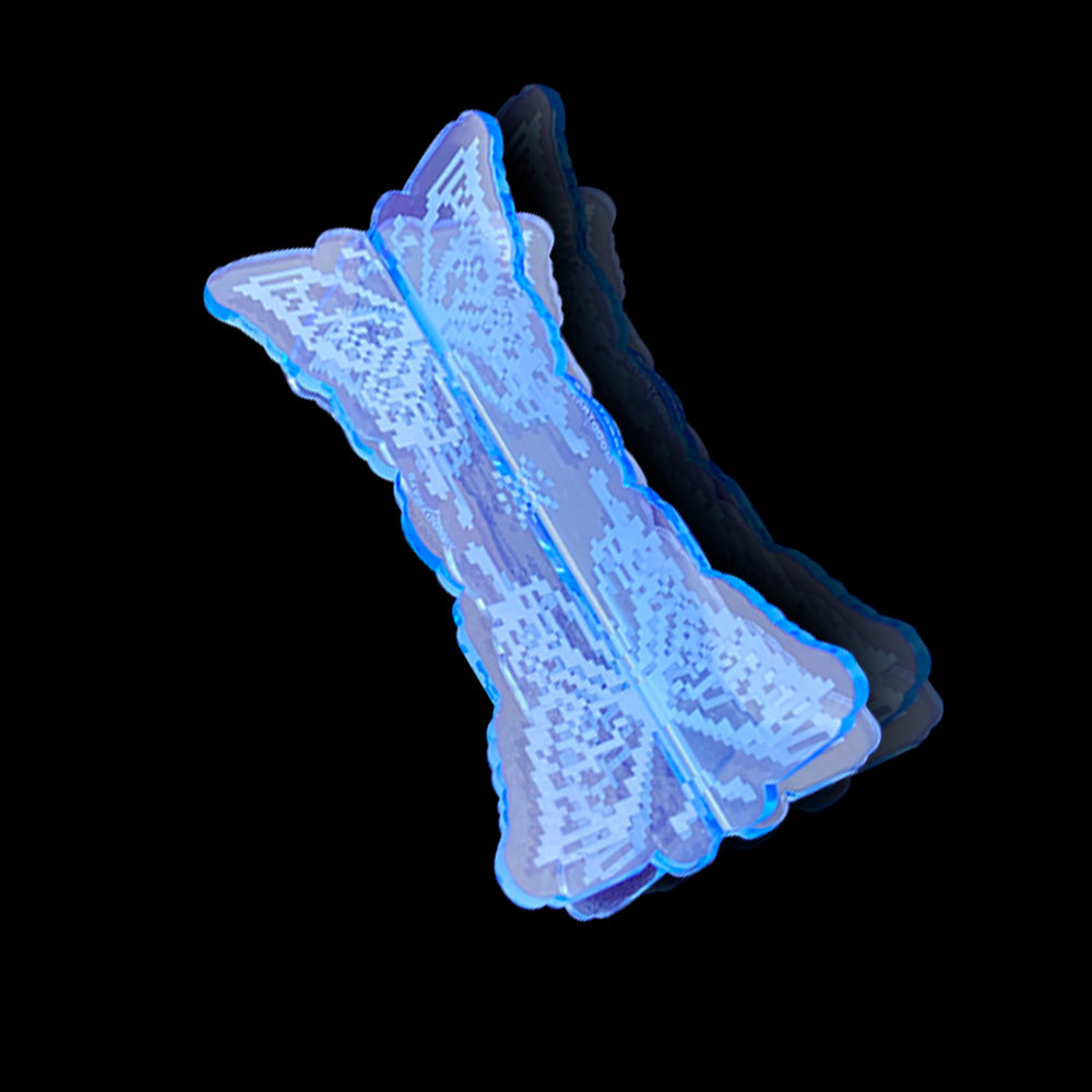 MOODTRAYS 2-bit Butterfly Rolling Cradle X-Stand