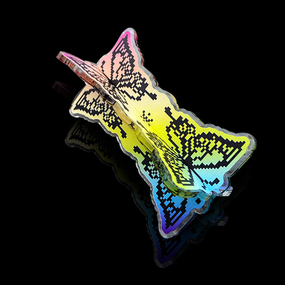 MOODTRAYS 2-bit Butterfly Rolling Cradle X-Stand