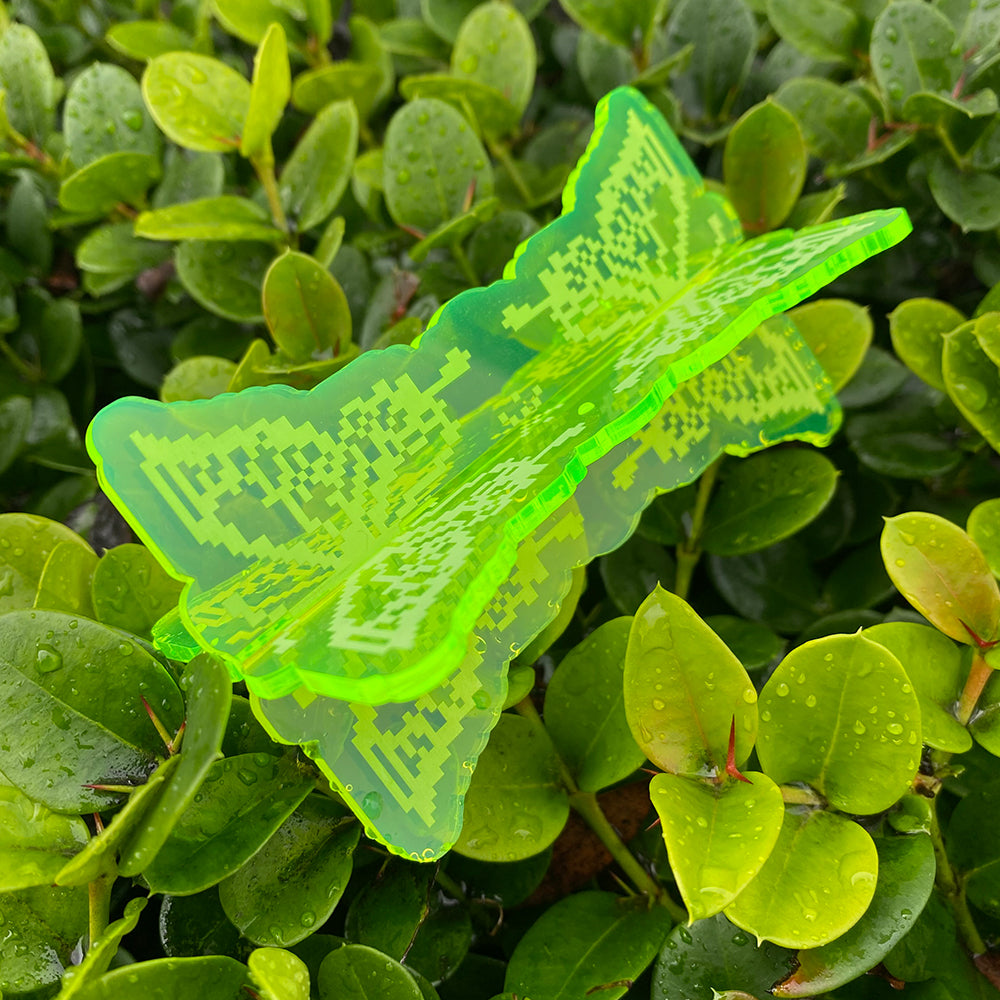 MOODTRAYS 2-bit Butterfly Rolling Cradle X-Stand