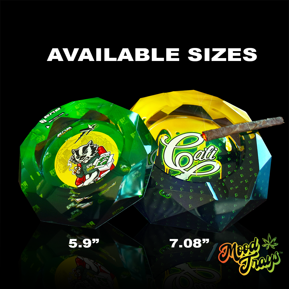 Custom Crystal Cigar GEMS Ash Tray