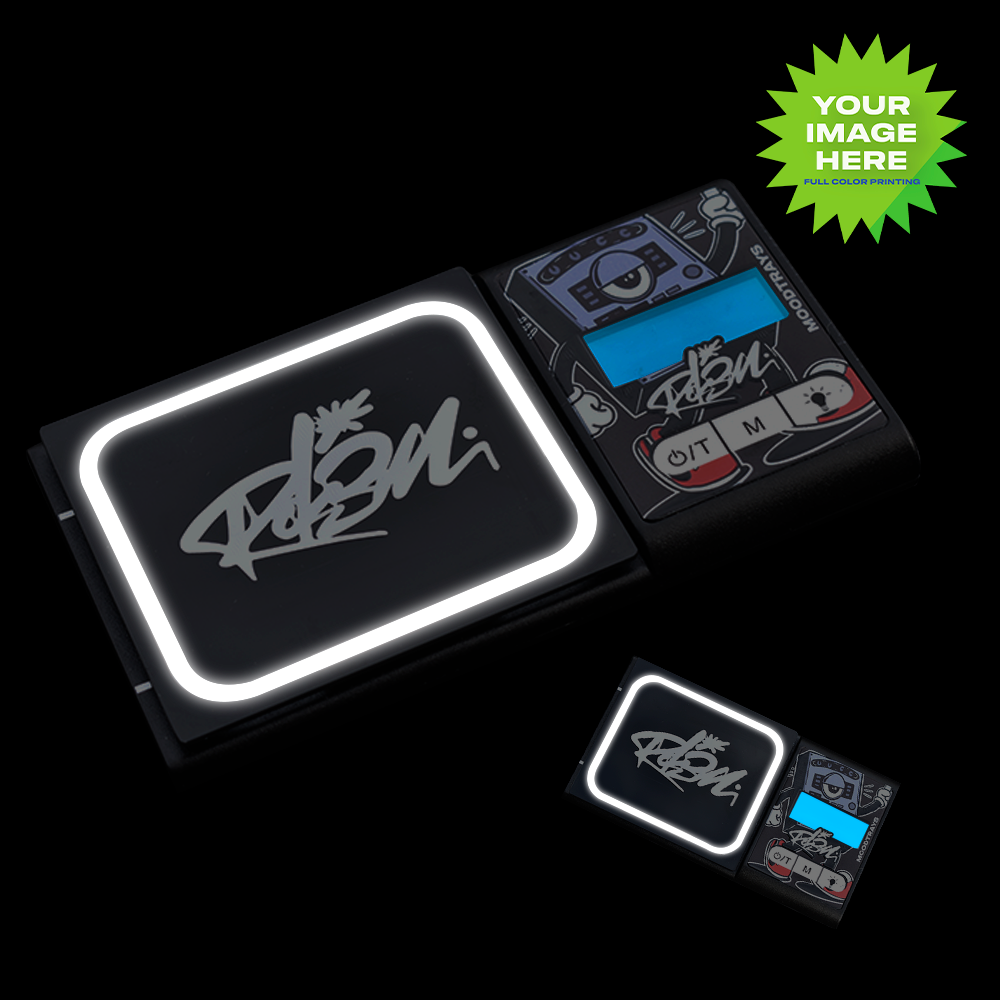 Custom LED Light up Digital Pocket Weight Scale Gram 100g x 0.01g