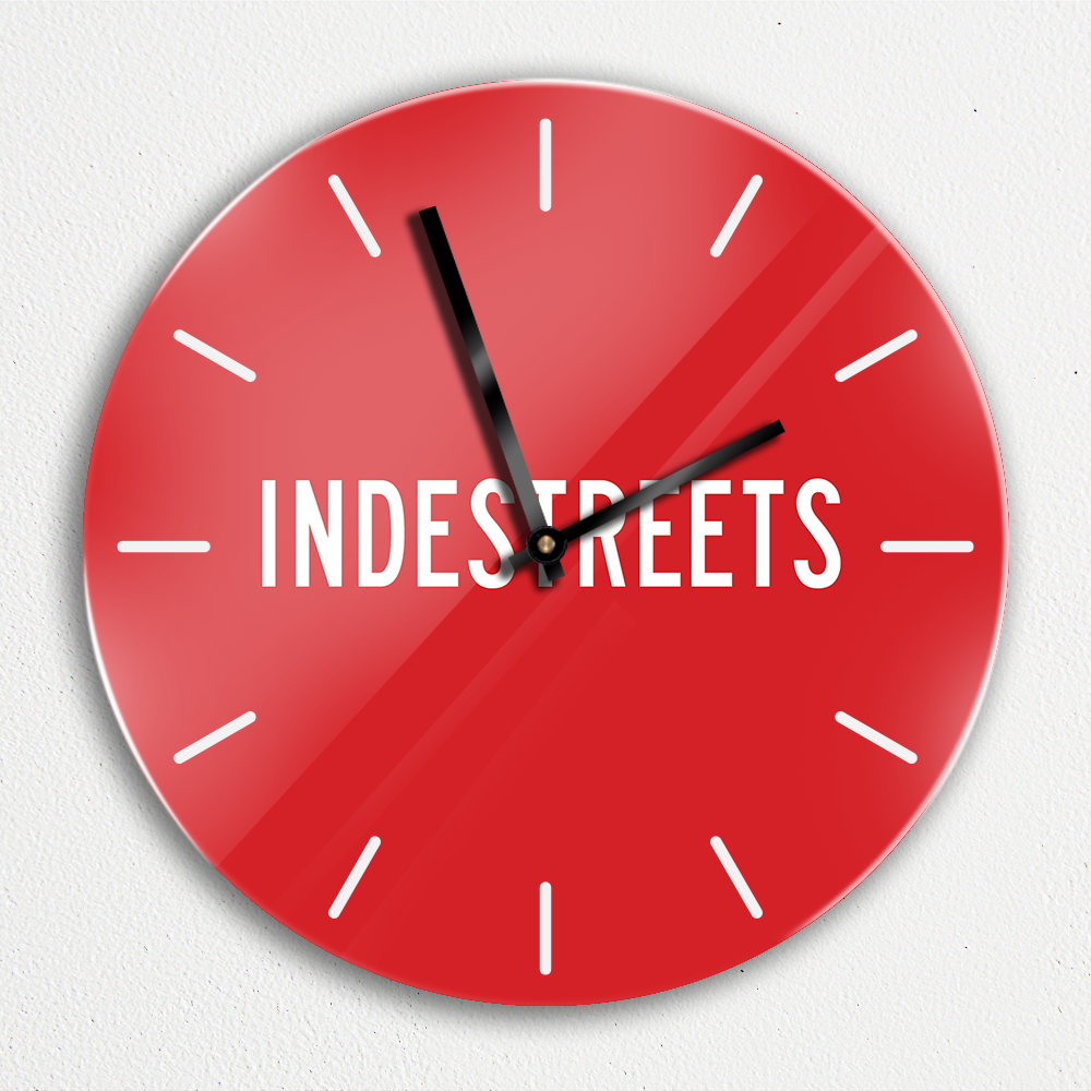 MOODTRAYS ™ Create Your Own Round Wall Clock Art - Custom Round Clock