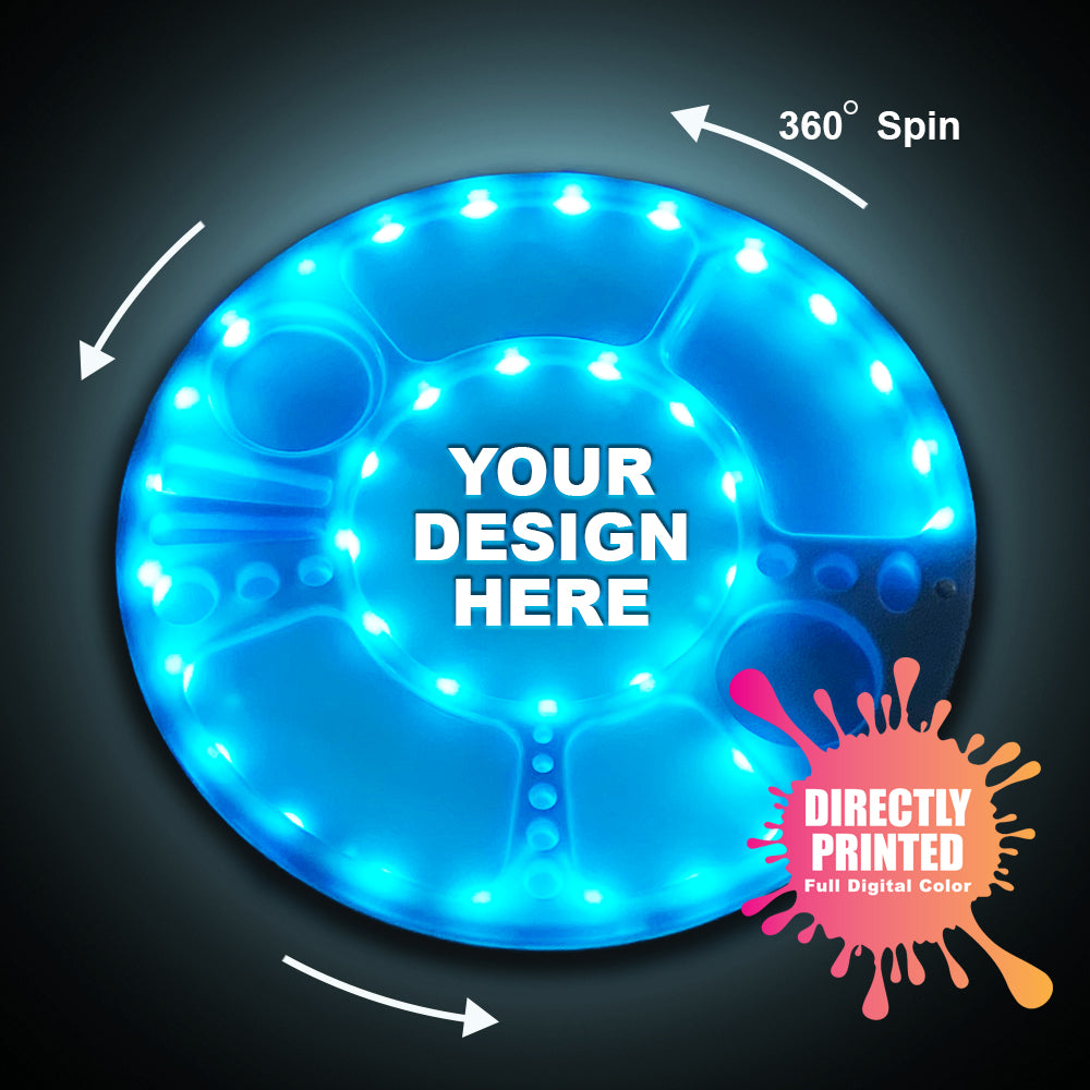 Custom LED Mary Go Round Tray 14" x 14"
