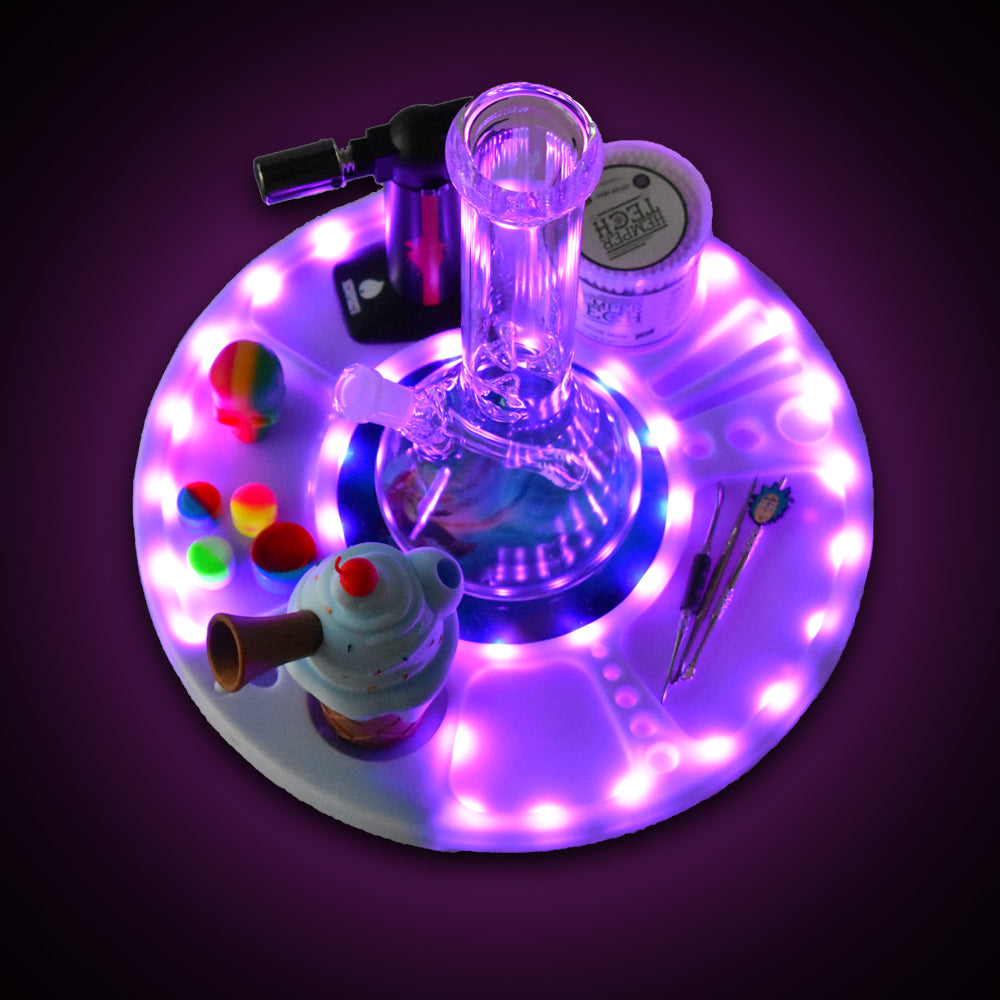 Custom LED Mary Go Round Tray 14" x 14"