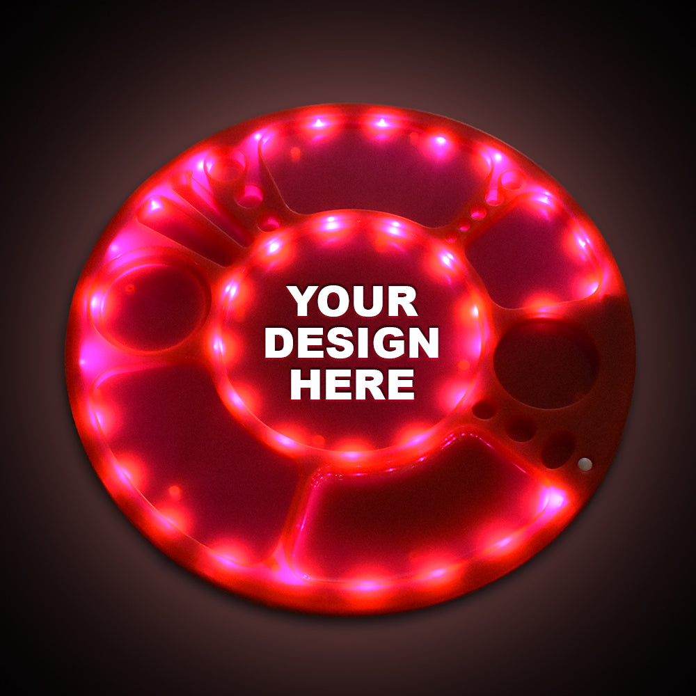 Custom LED Mary Go Round Tray 14" x 14"