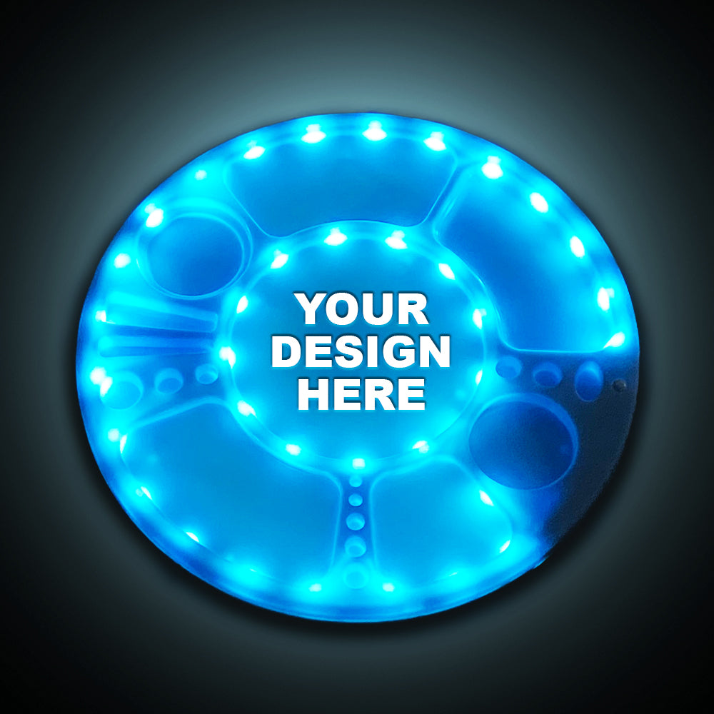 Custom LED Mary Go Round Tray 14" x 14"