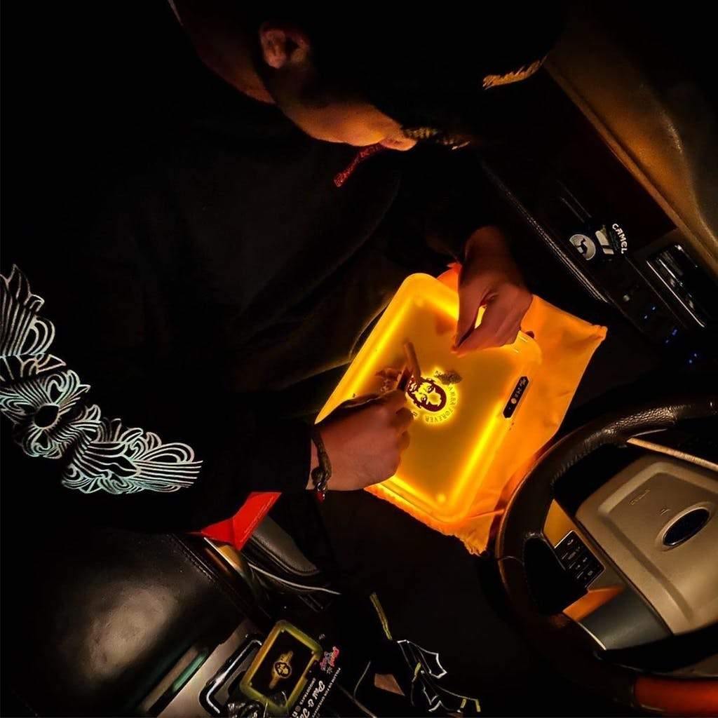 MoodTrays Mamba Forever Kobe Bryant LED Rolling Tray Mood Tray