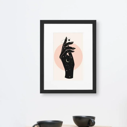 Custom Matte Paper Framed Poster With Mat (in)
