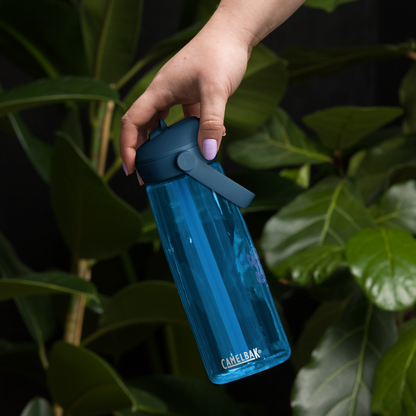 Custom Flip Straw Water Bottle