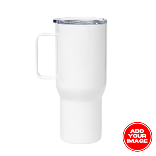 Custom Travel Mug with a Handle