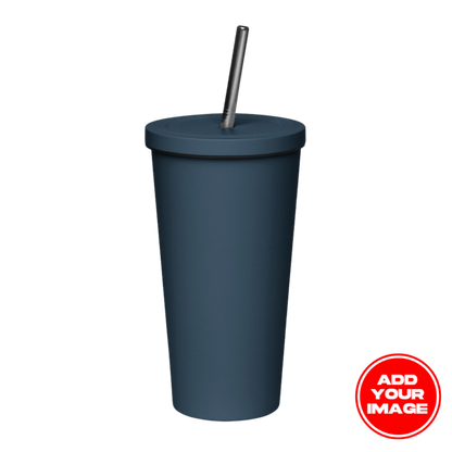 Custom Insulated Tumbler with a Straw (20 oz)