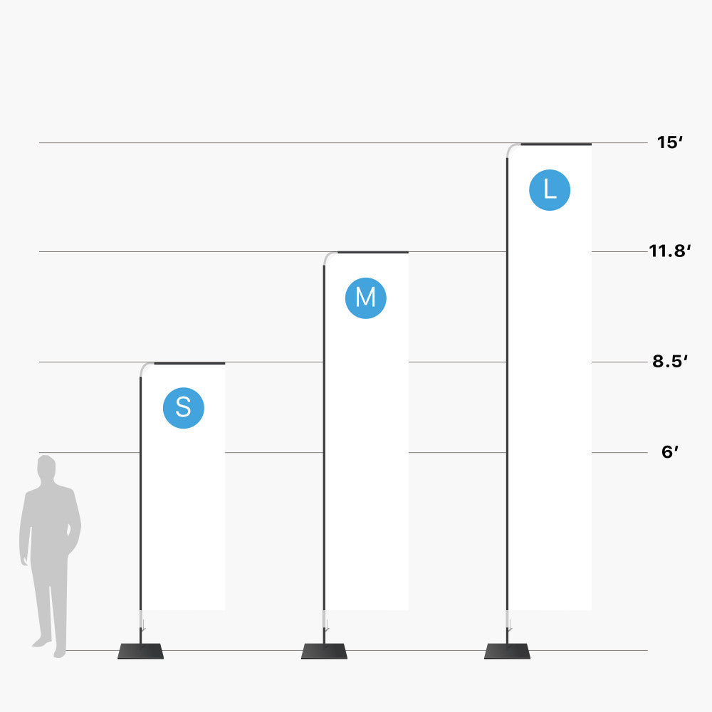Custom Rectangle Flag