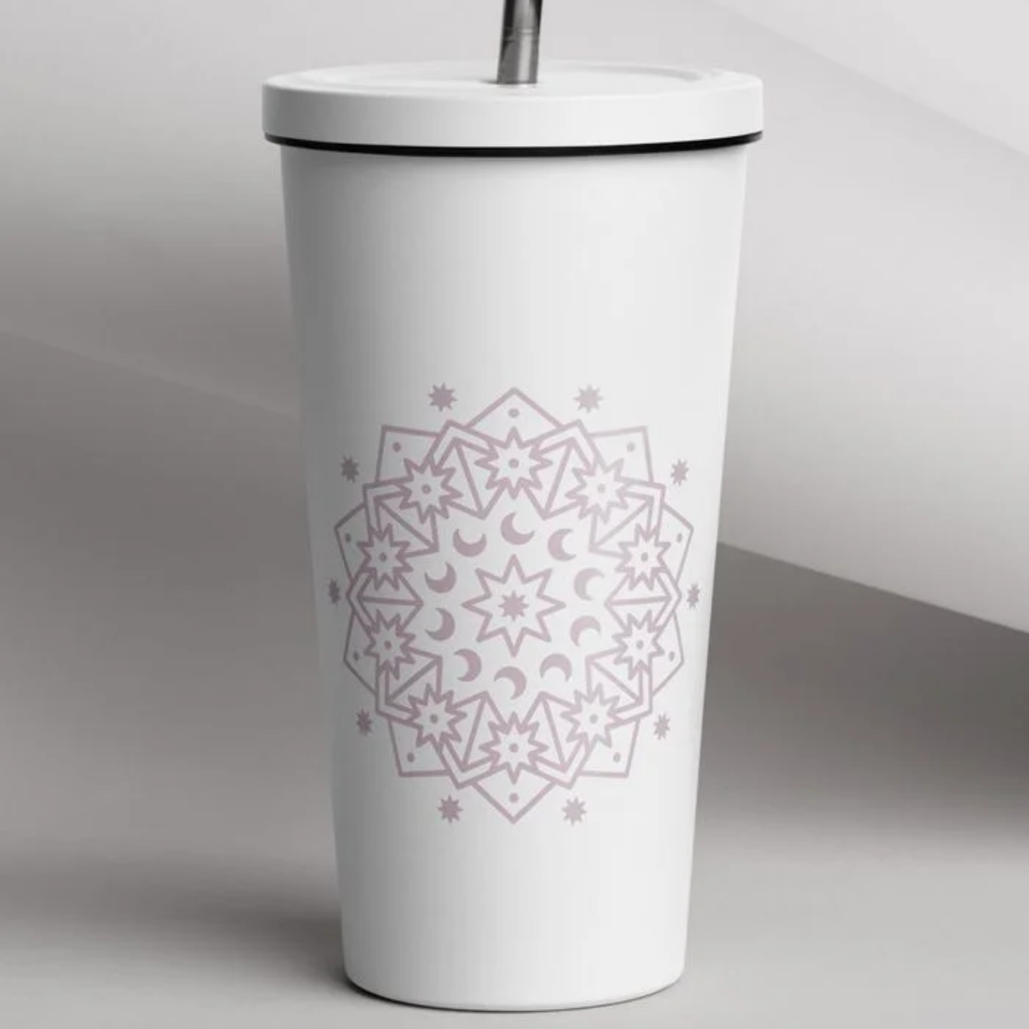 Custom Insulated Tumbler with a Straw (20 oz)