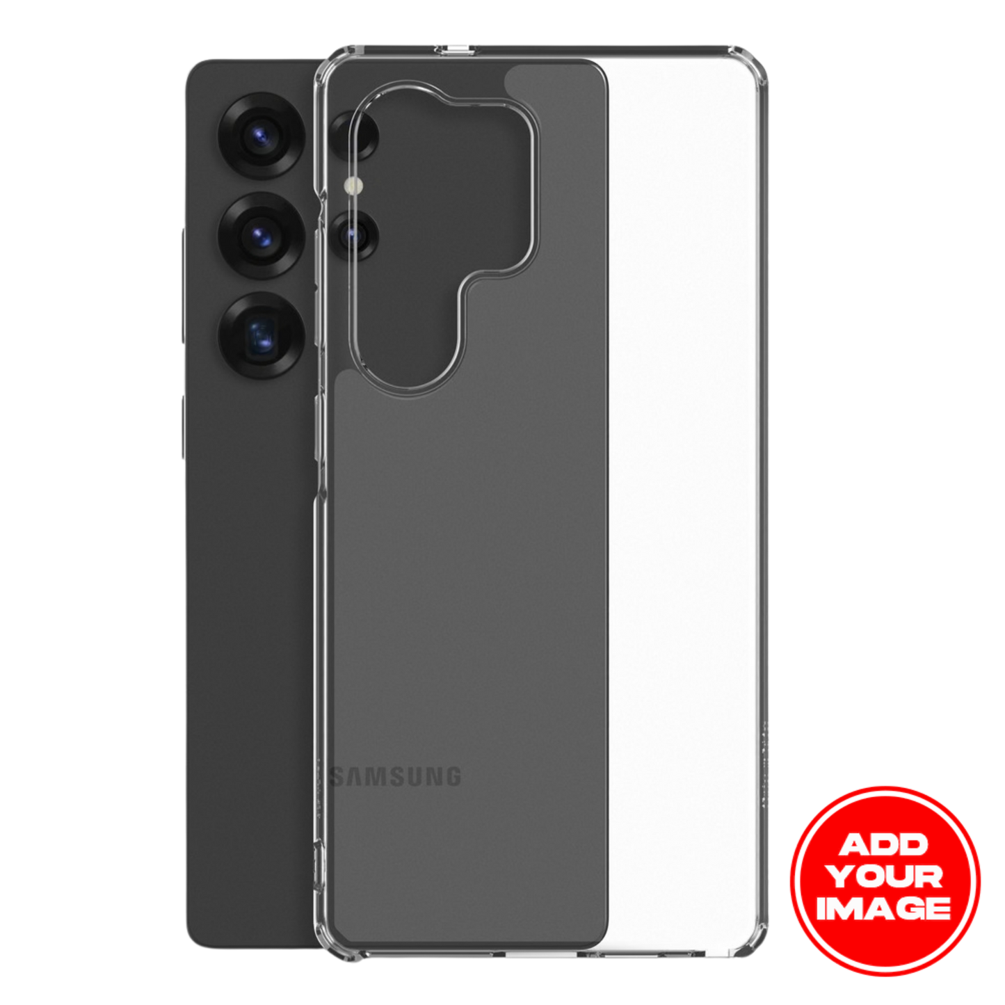 Custom Clear Case for Samsung®
