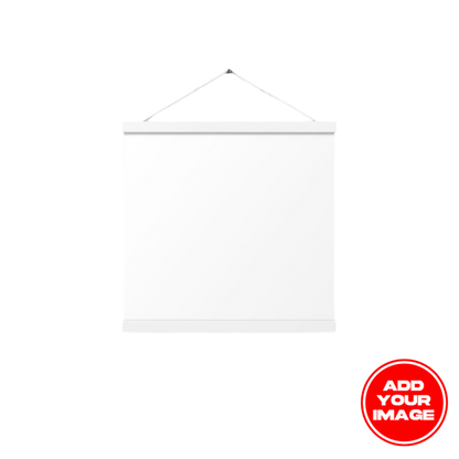 Custom Enhanced Matte Paper Poster With Hanger (in)