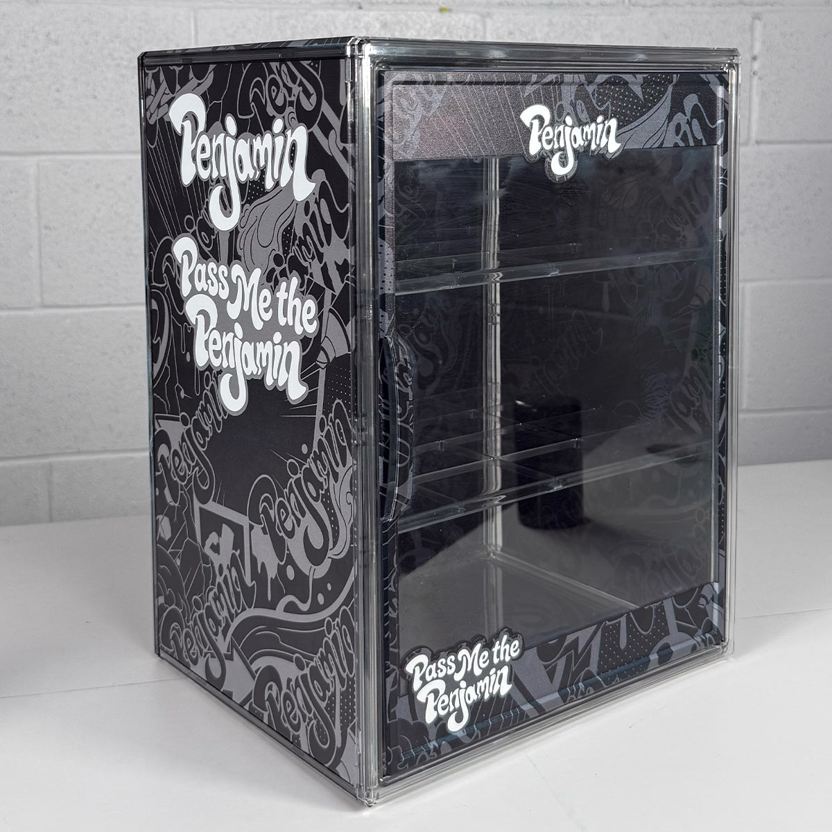 Custom 3-Tier Cabinet Display 14"