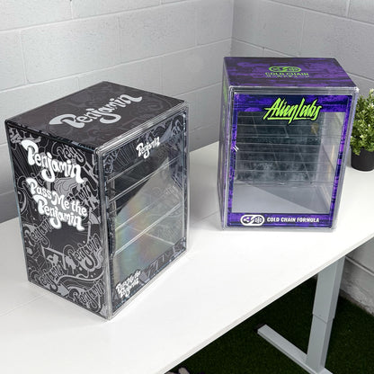 Custom 3-Tier Cabinet Display 14"