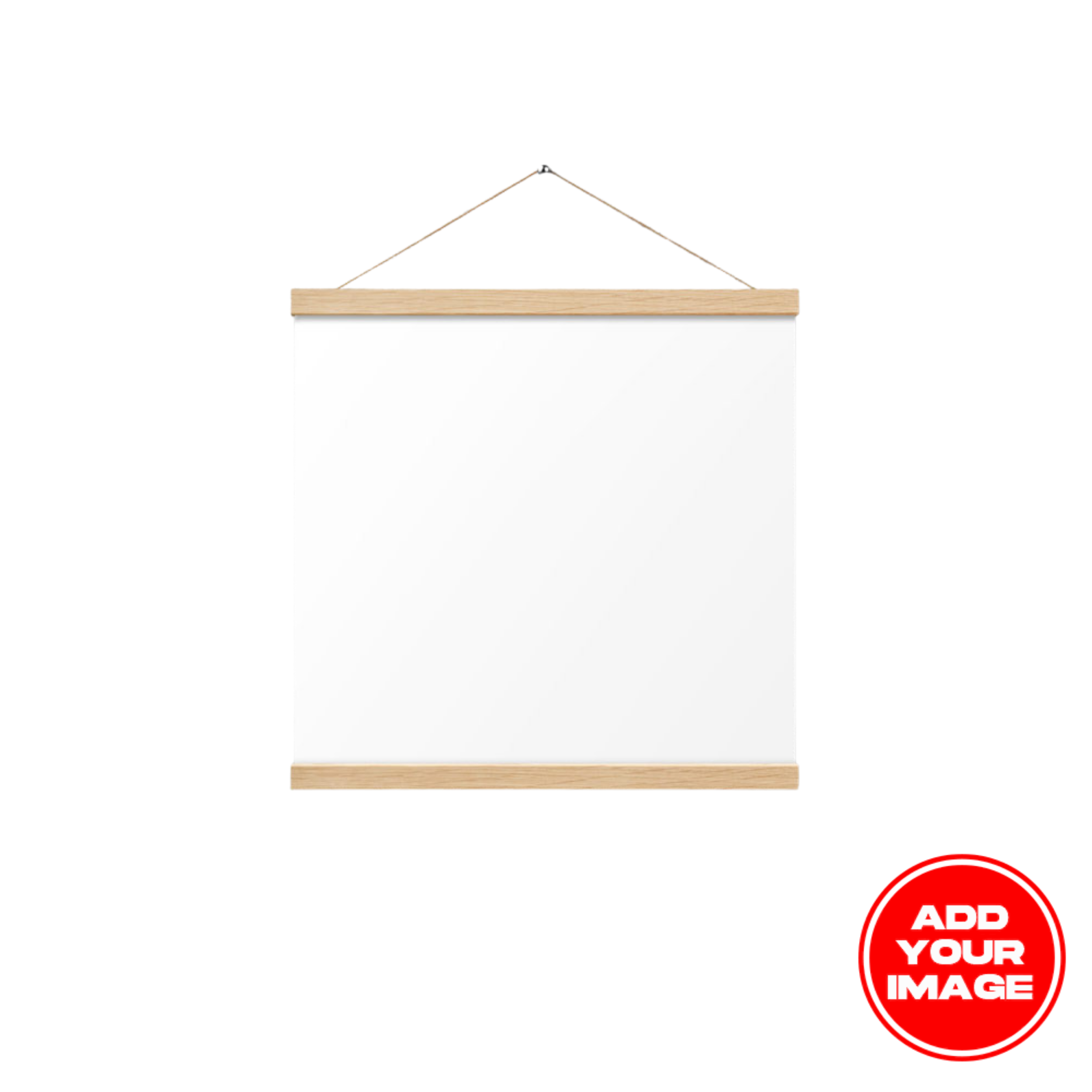 Custom Enhanced Matte Paper Poster With Hanger (in) – MoodTrays
