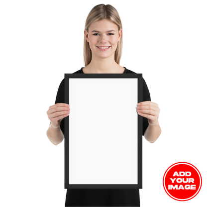 Custom Enhanced Matte Paper Framed Poster (cm)