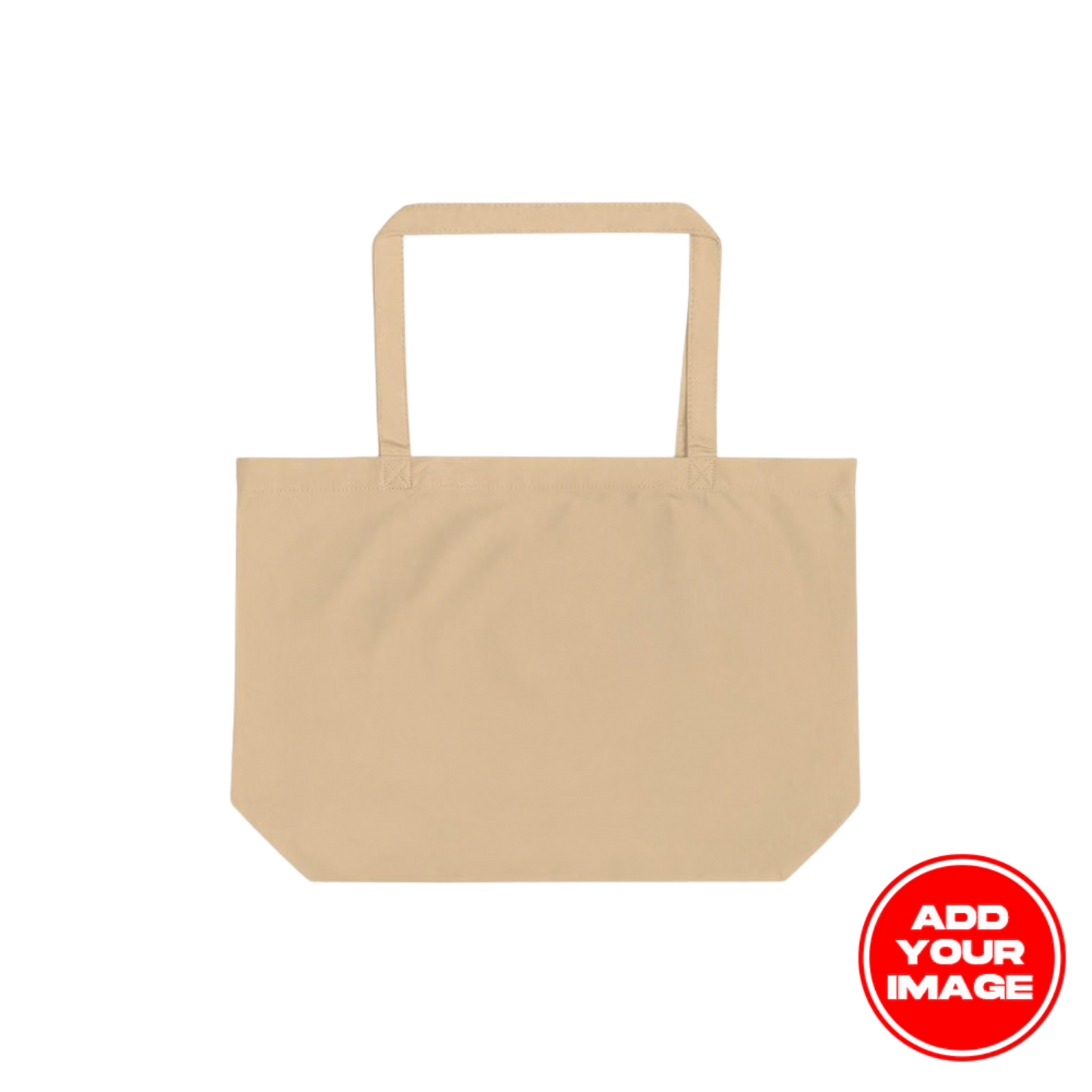 Custom Organic Cotton Large Tote