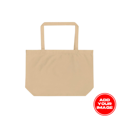 Custom Organic Cotton Large Tote