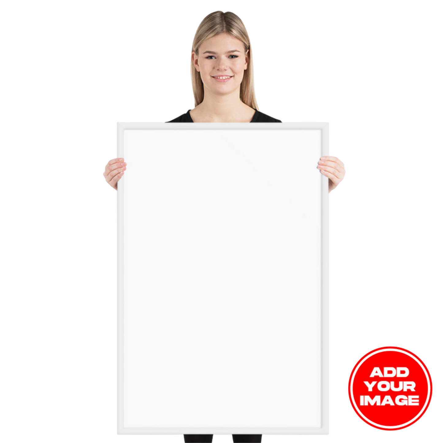 Custom Enhanced Matte Paper Framed Poster (in)
