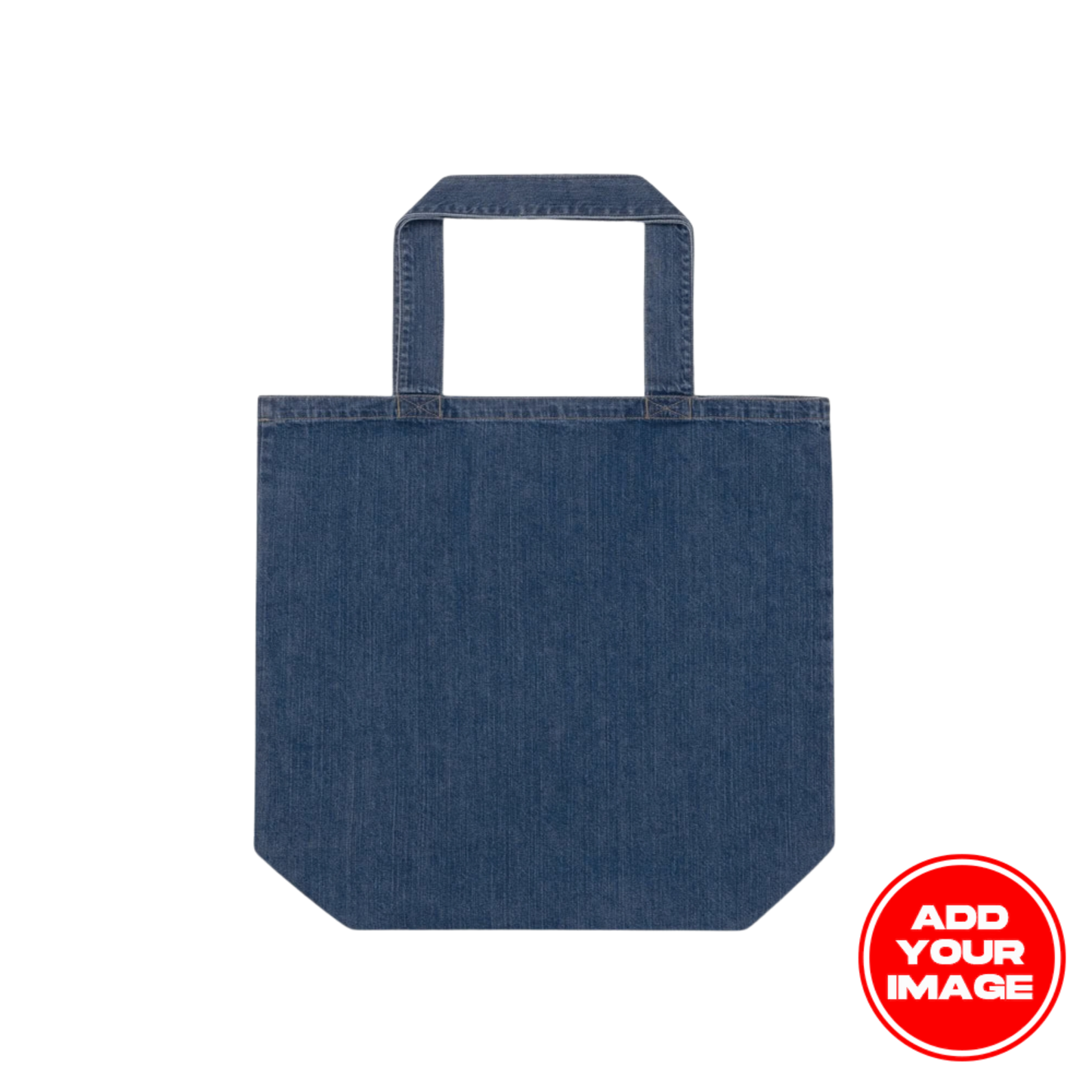 Custom Organic Denim Tote Bag