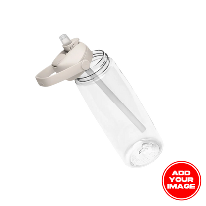 Custom Flip Straw Water Bottle
