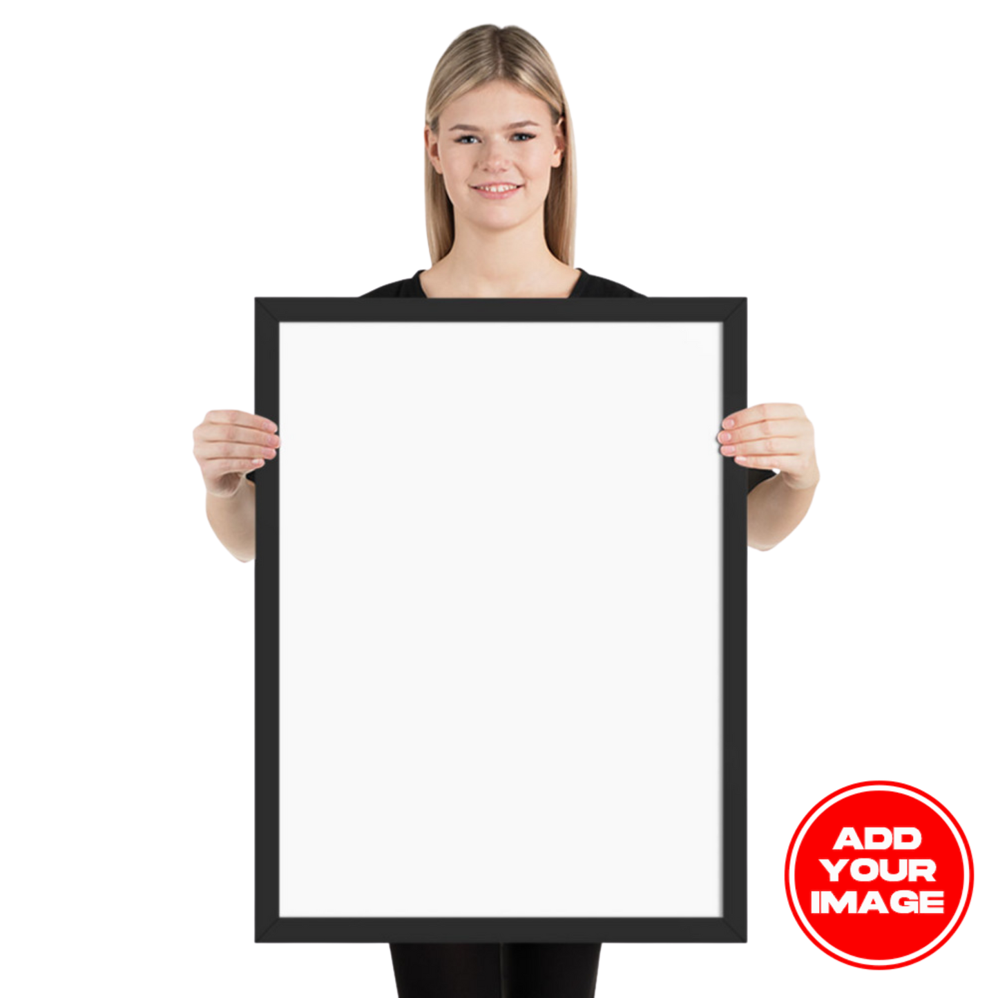 Custom Enhanced Matte Paper Framed Poster (cm)
