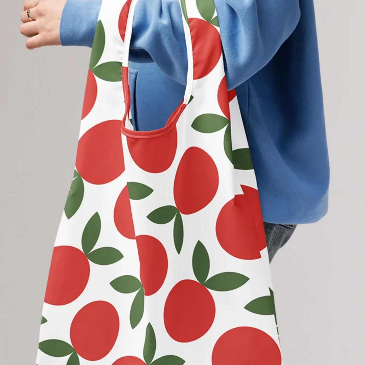 Custom All-Over Print Shopping Bag