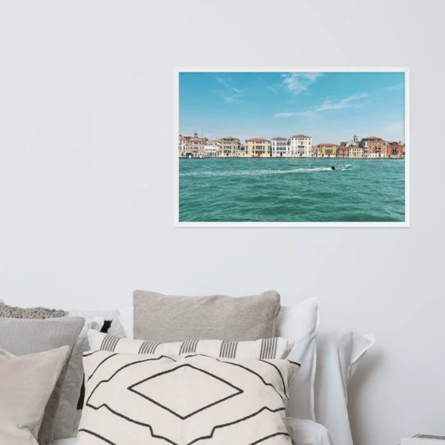 Custom Premium Luster Photo Paper Framed Poster (in)
