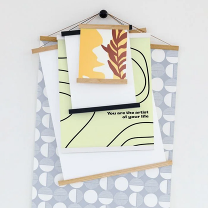 Custom Enhanced Matte Paper Poster With Hanger (in)