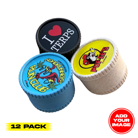 (12 Pack) Custom Hemp Grinder