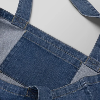 Custom Organic Denim Tote Bag