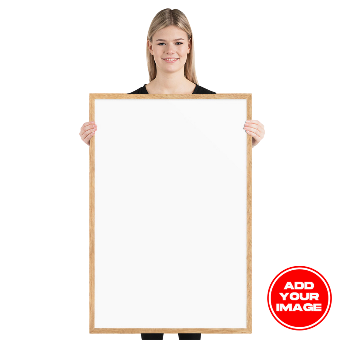 Custom Enhanced Matte Paper Framed Poster (cm)