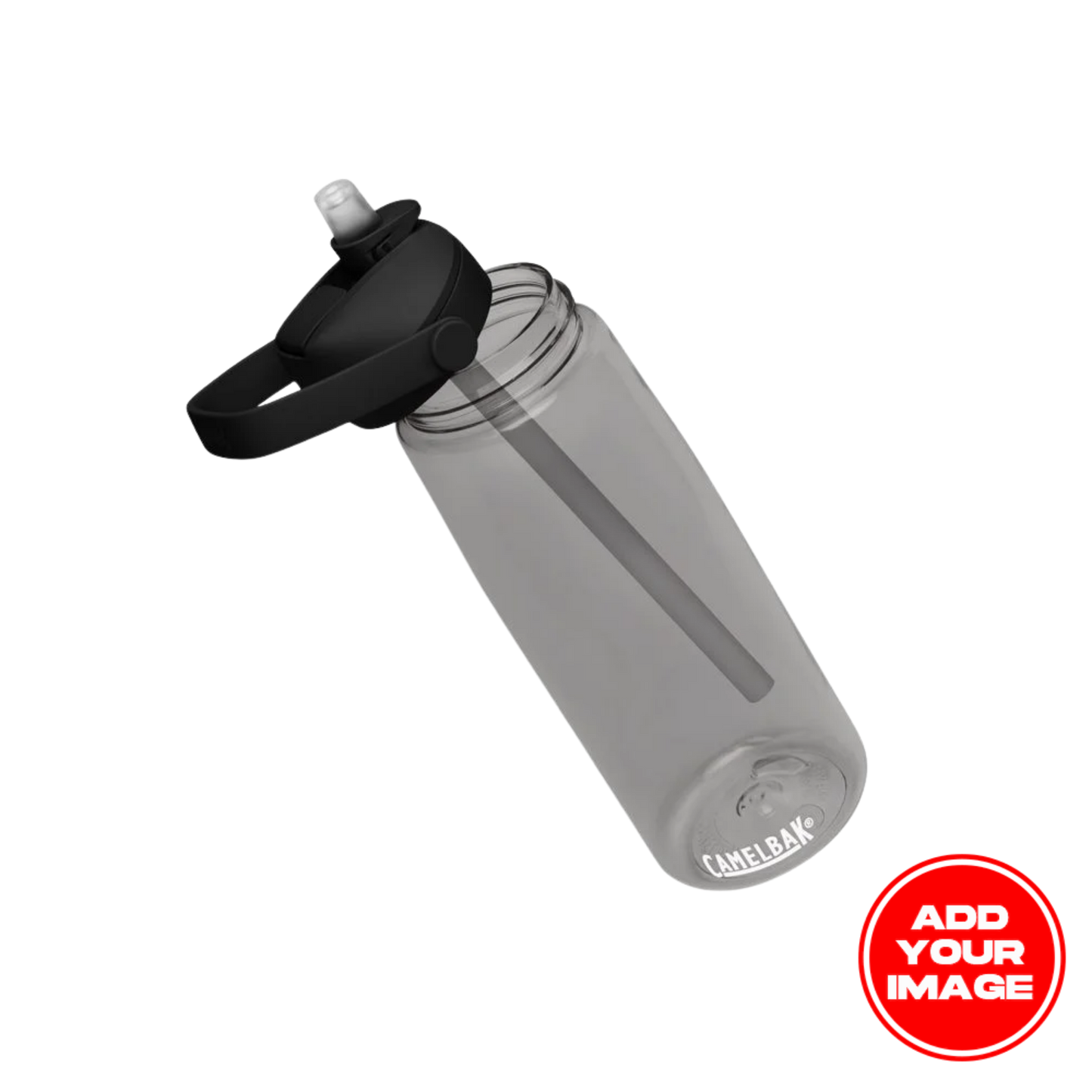 Custom Flip Straw Water Bottle
