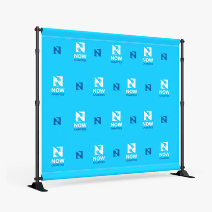 Custom Step and Repeat Backdrop Display Stand