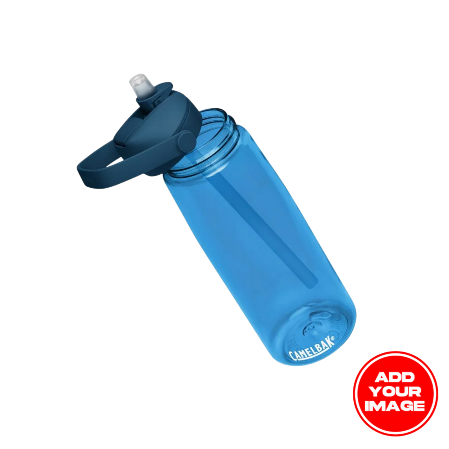 Custom Flip Straw Water Bottle