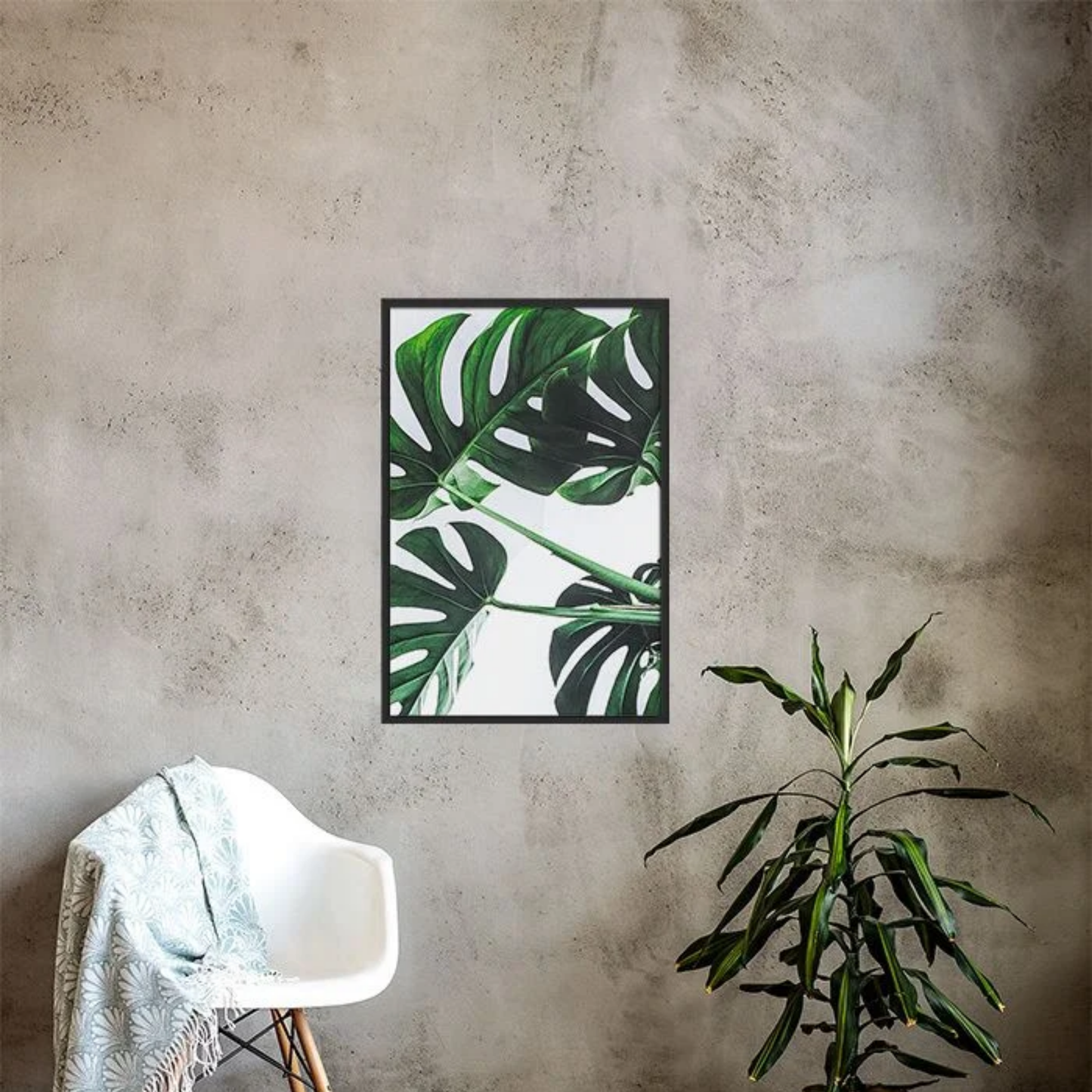 Custom Premium Luster Photo Paper Framed Poster (in)
