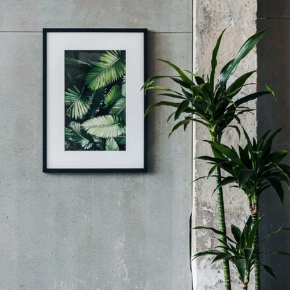 Custom Matte Paper Framed Poster With Mat (cm)