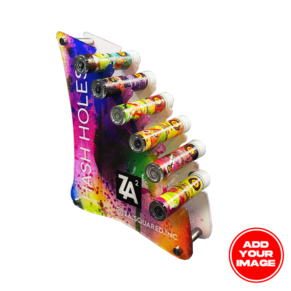 Custom Tube Display (Shark Fin)
