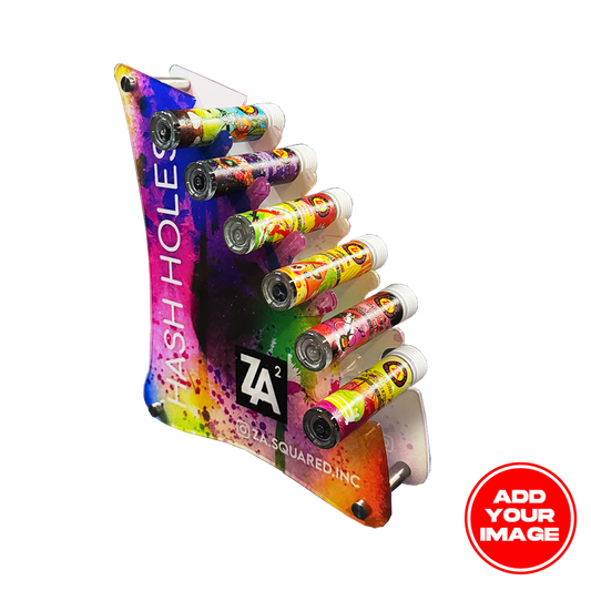 Custom Pre Roll Shark Fin Display